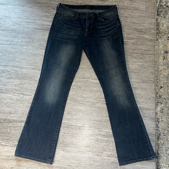 Lucky Brand Sweet N Low Vintage Cotton Blend Flare Jeans - Picture 1 of 12